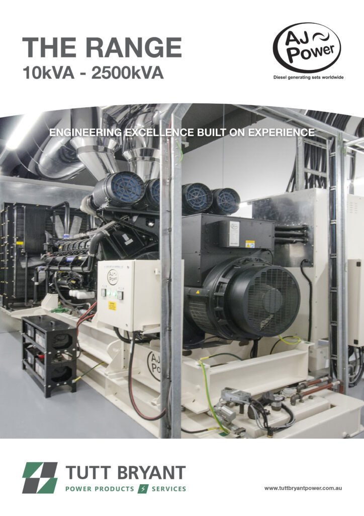 AJ Power Diesel Generator Brochure Thumbnail