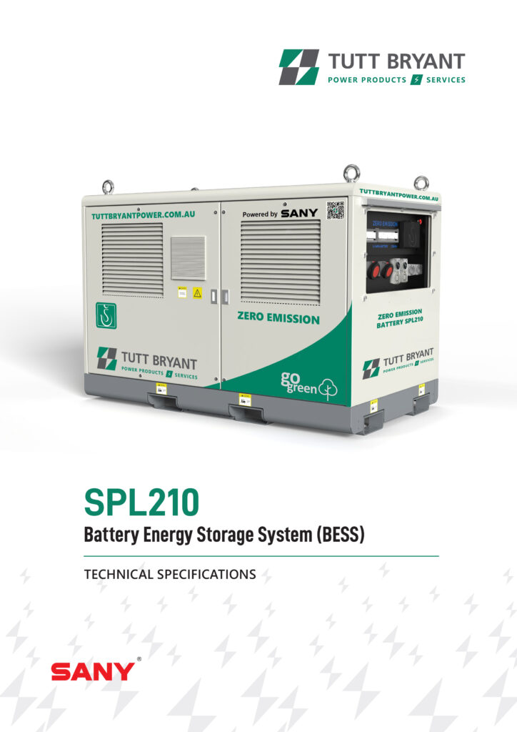 SANY SPL210 BESS Brochure Thumbnail